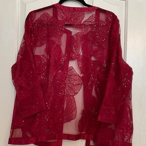 Chicos  Brand new with tags sheer  Evening Jacket Size 2